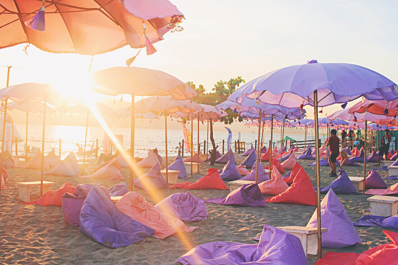 Sit down and smell the sunset.